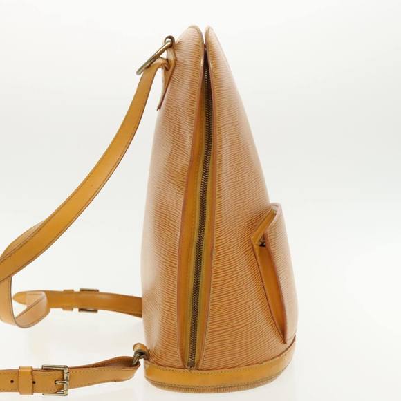 LOUIS VUITTON Epi Gobelins Backpack Yellow M52299 LV Auth 94968 - Picture 4 of 16